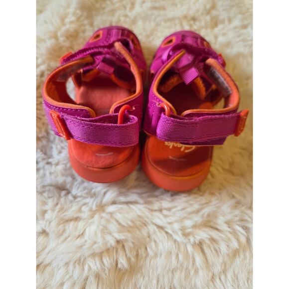 Clarks Cloud Comfort Ezera Sea Closed toe Sandals Cushion lightweight size 10 - Picture 4 of 7